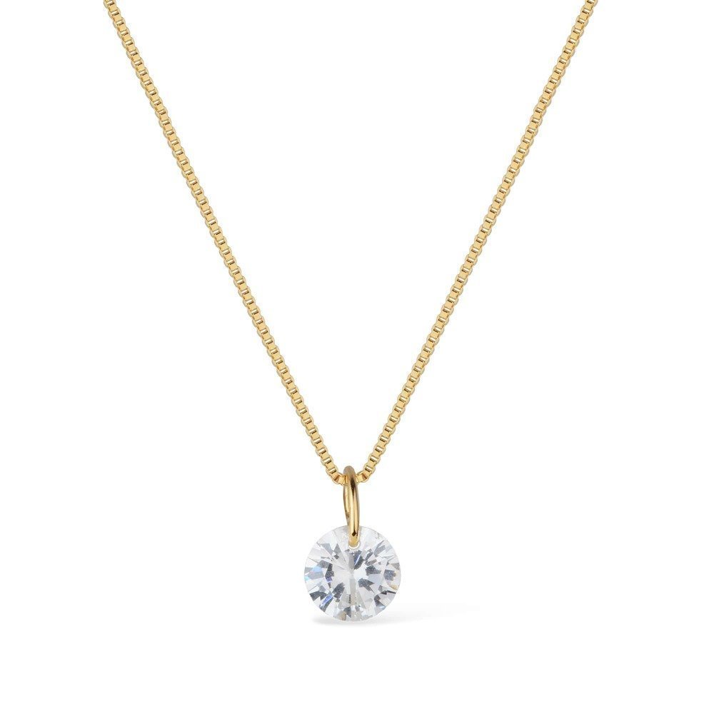 Colar Ponto de Luz Ouro 24k
